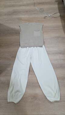 Tween Diva Girls 2-Piece Knit Sweater Set Mock Neck Vest and Jogger Pants